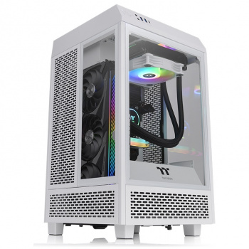 Gabinete  THERMALTAKE The Tower 100 Snow Mini Chassis